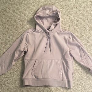 Athleta Light Purple Retroplush Hoodie